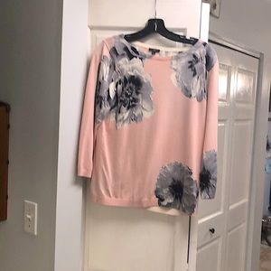 Talbots lightweight cotton blend sweater- size LP